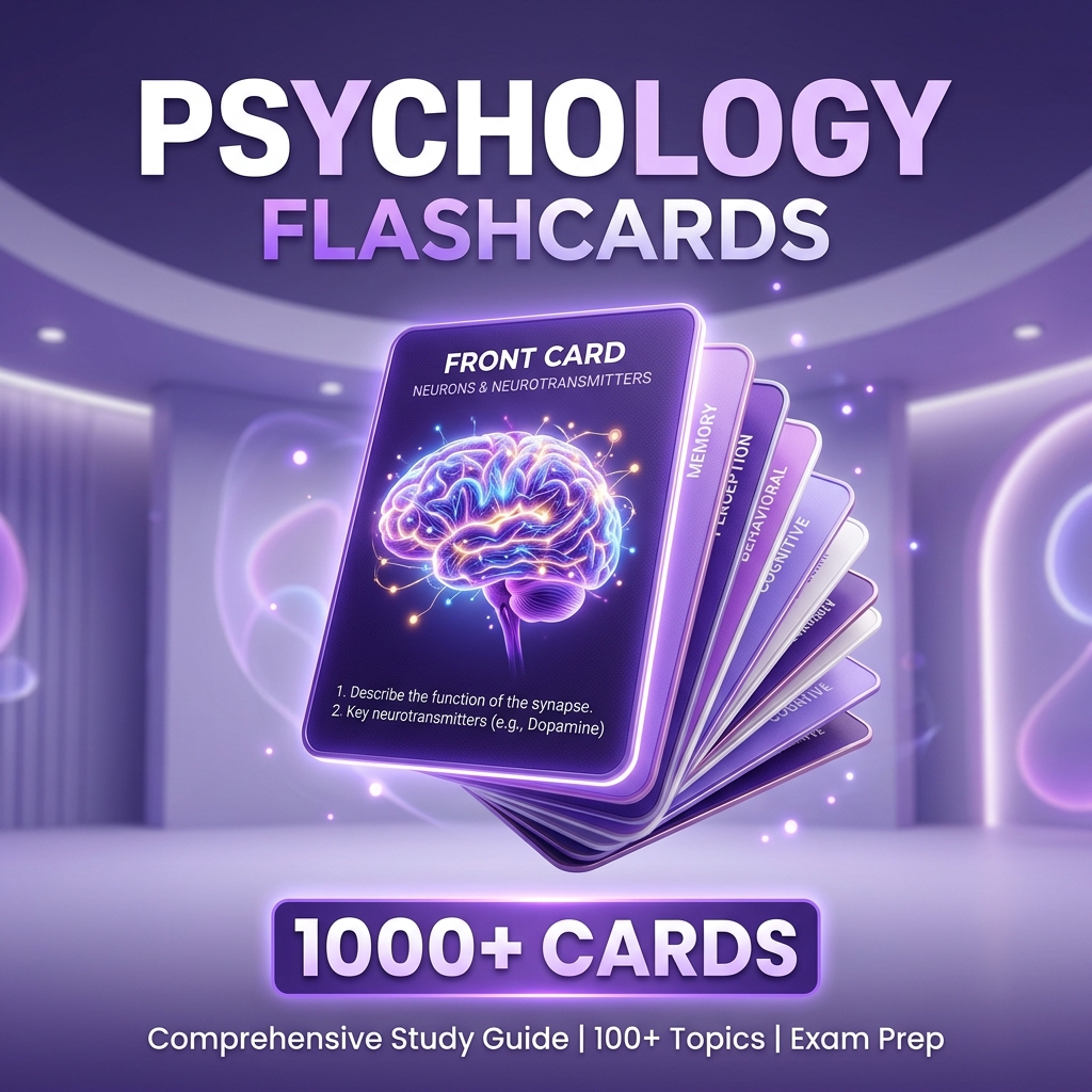 Psychology Flashcards