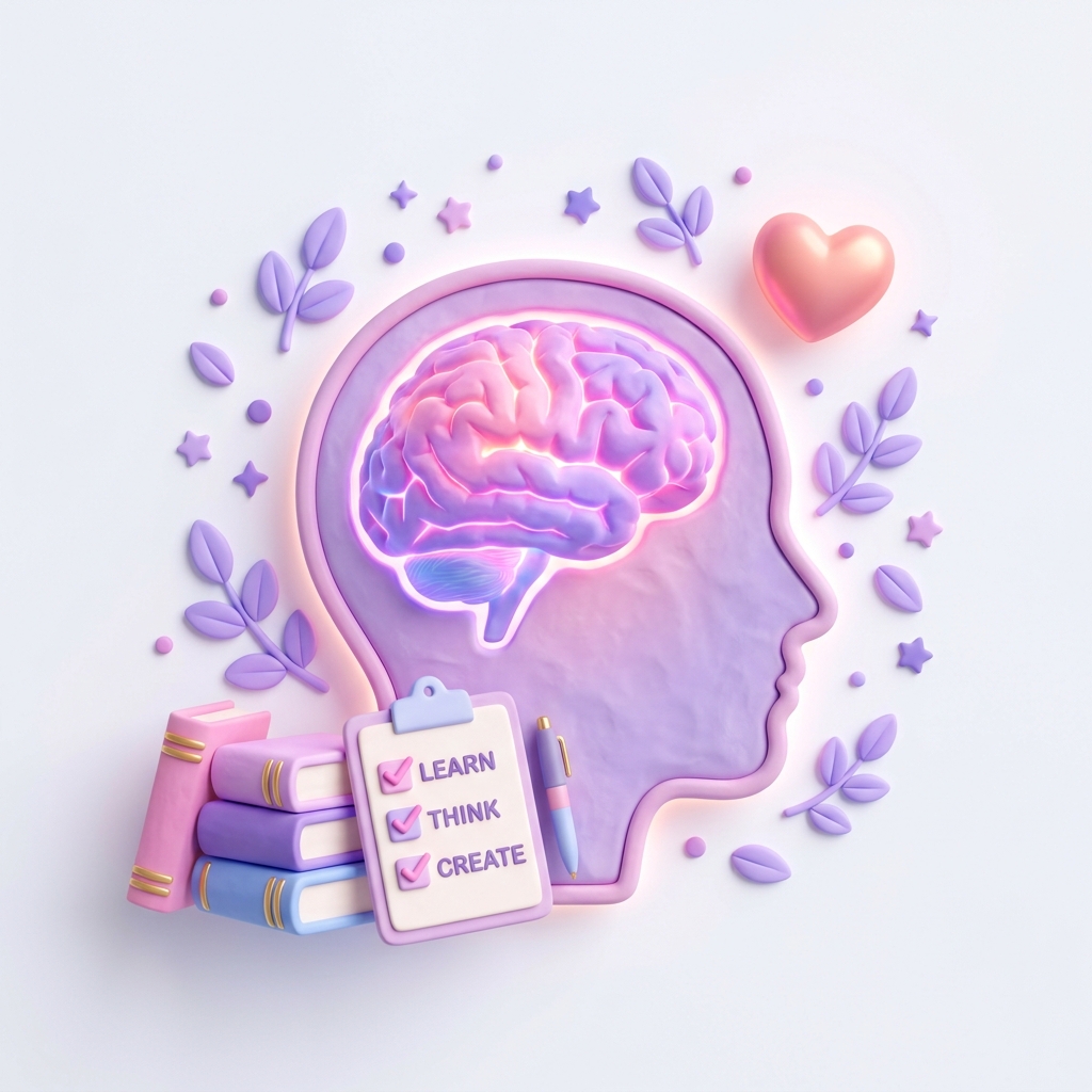 3D Psychology Illustration